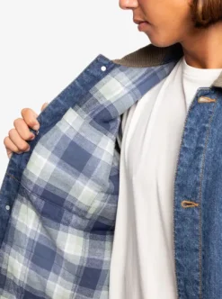 Achlean - Veste en denim pour Homme