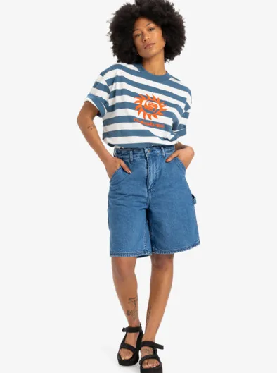 Boyfriend - T-shirt à manches courtes pour Femme