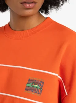 Crop Over - Sweat à col rond pour Femme