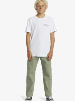 DNA Beach - Pantalon taille fixe pour Garçon 8-16