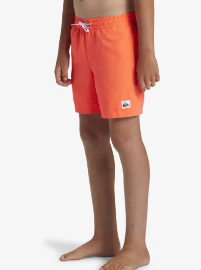 Everyday Solid Volley Yth 14" - Short de bain pour Garçon 8-16 ans