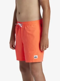 Everyday Solid Volley Yth 14" - Short de bain pour Garçon 8-16 ans