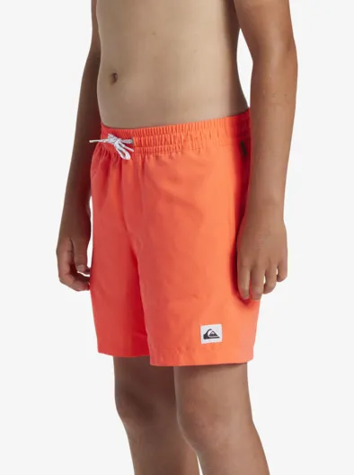 Everyday Solid Volley Yth 14" - Short de bain pour Garçon 8-16 ans