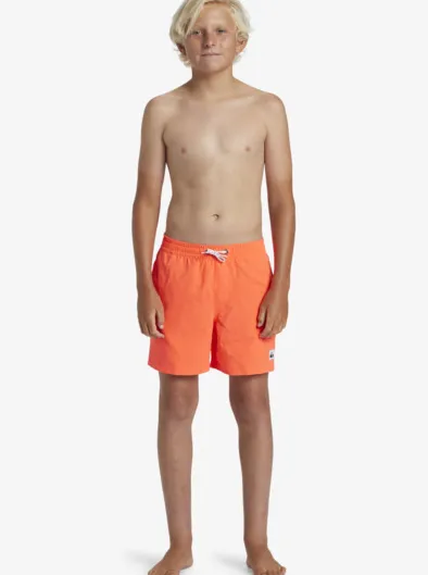 Everyday Solid Volley Yth 14" - Short de bain pour Garçon 8-16 ans