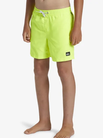 Everyday Solid Volley Yth 14" - Short de bain pour Garçon 8-16 ans