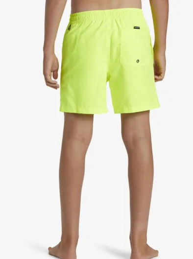 Everyday Solid Volley Yth 14" - Short de bain pour Garçon 8-16 ans