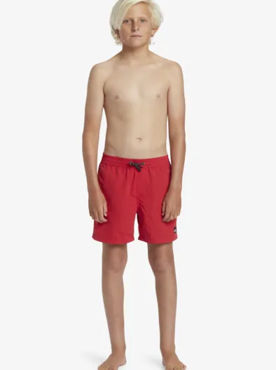 Everyday Solid Volley Yth 14" - Short de bain pour Garçon 8-16 ans