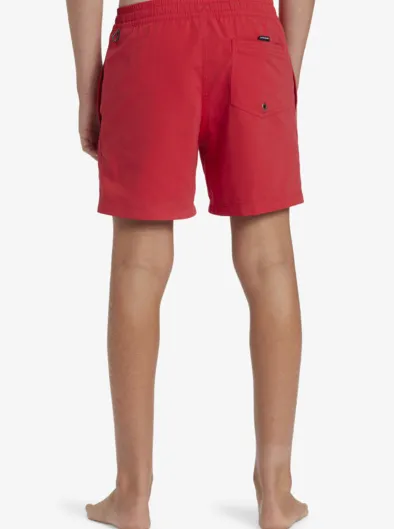 Everyday Solid Volley Yth 14" - Short de bain pour Garçon 8-16 ans