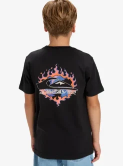 Ev In Flames - T-Shirt à manches courtes pour Garçon 8-16 ans