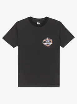 Ev In Flames - T-Shirt à manches courtes pour Garçon 8-16 ans