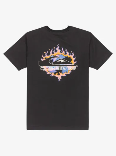 Ev In Flames - T-Shirt à manches courtes pour Garçon 8-16 ans