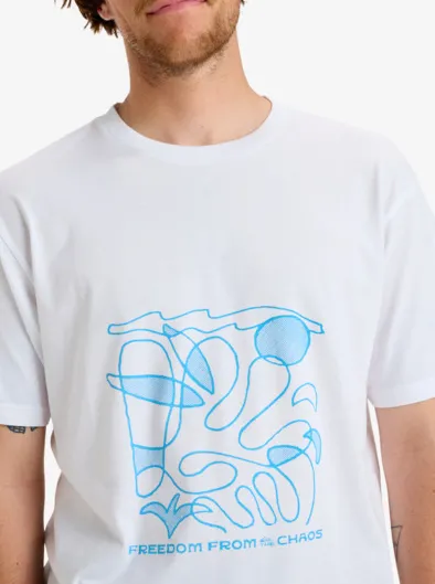 Evo Abstract Chaos - T-shirt manches courtes sérigraphié pour homme
