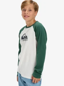Ev Omni Logo Raglan - T-shirt manches longues pour Garçon 8-16 ans