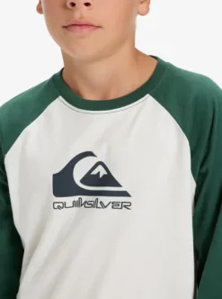 Ev Omni Logo Raglan - T-shirt manches longues pour Garçon 8-16 ans