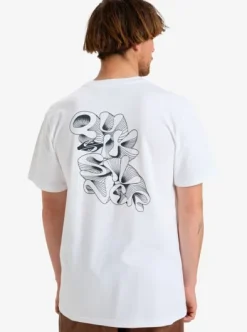 Ev Ripple Font - T-shirt manches courtes sérigraphié pour Homme