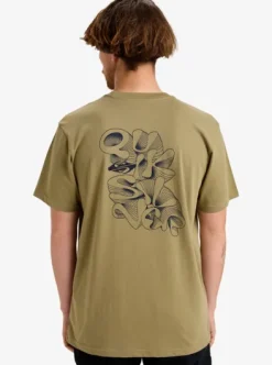 Ev Ripple Font - T-shirt manches courtes sérigraphié pour Homme