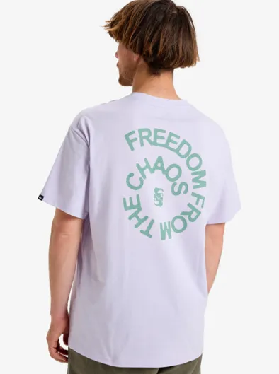 Freedom From The Chaos - T-shirt manches courtes sérigraphié pour Homme
