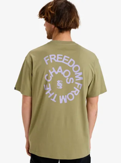Freedom From The Chaos - T-shirt manches courtes sérigraphié pour Homme