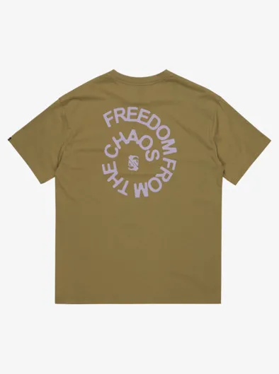 Freedom From The Chaos - T-shirt manches courtes sérigraphié pour Homme