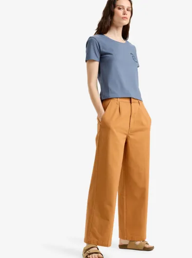 Lintah - T-shirt manches courtes sérigraphié pour Femme