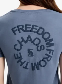 Lintah - T-shirt manches courtes sérigraphié pour Femme