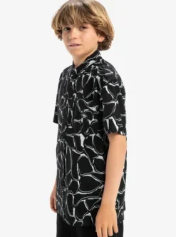 Mercury Chrome - Chemise à manches courtes pour Garçon 8-16