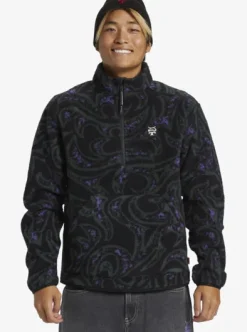 Mercury - Polaire demi-zip pour Homme