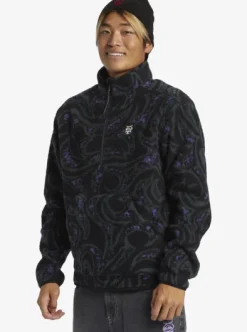 Mercury - Polaire demi-zip pour Homme