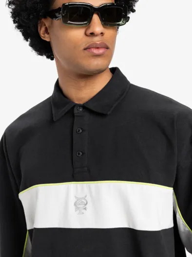 Mercury Rugby - Chemise à manches longues pour Homme