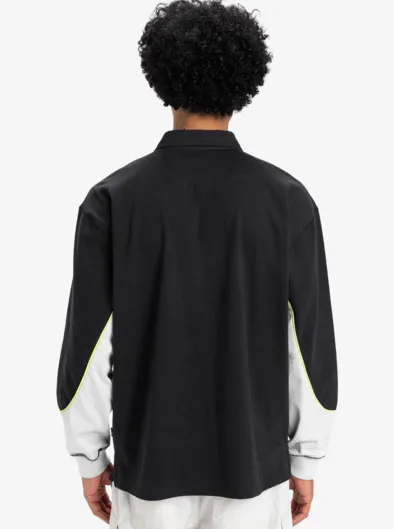 Mercury Rugby - Chemise à manches longues pour Homme