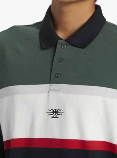Mercury Rugby - Polo à manches longues pour Homme