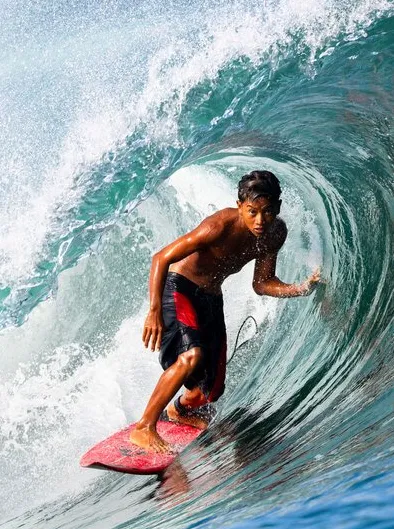 Mercury Slash 17" - Boardshort pour Garçon 8-16