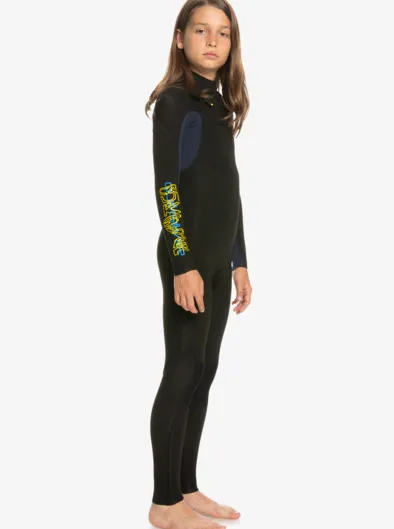 3/2mm Everyday Sessions 2022 - Combinaison de surf zip poitrine pour Garçon