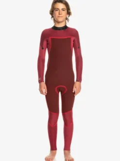 3/2mm Everyday Sessions - Combinaison de surf back zip pour Garçon 8-16 ans
