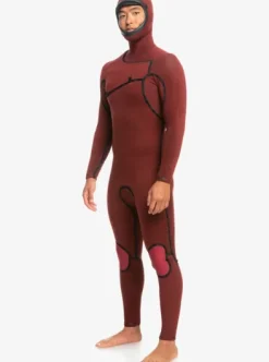 5/4/3mm Highline - Combinaison de surf à capuche avec zip poitrine pour Homme