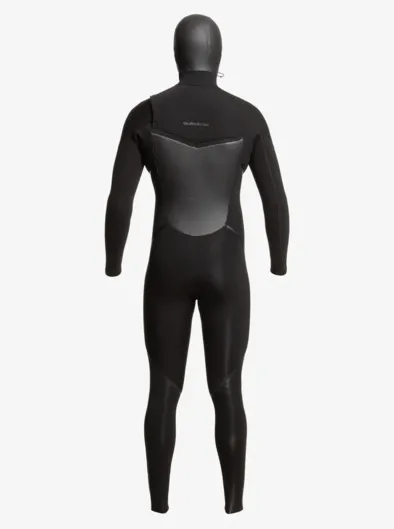 4/3mm Marathon Sessions - Combinaison de surf à capuche avec zip poitrine pour Homme