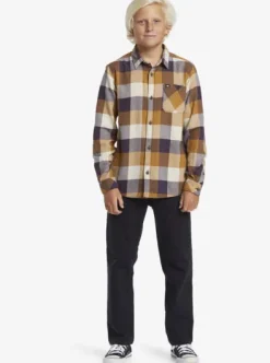 Motherfly Classic - Chemise en flanelle pour Garçon 8-16