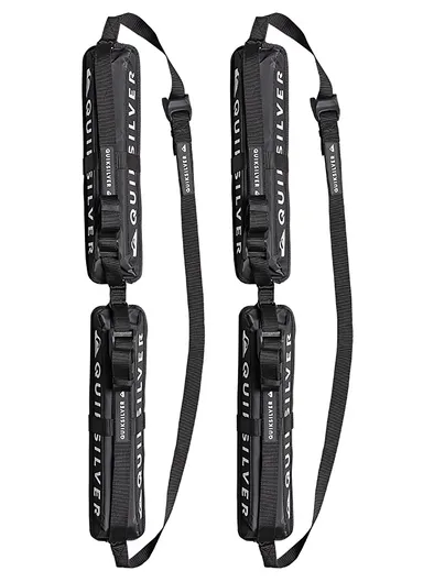 QS Double Rap Rax - Barres de toit souples pour planche de surf