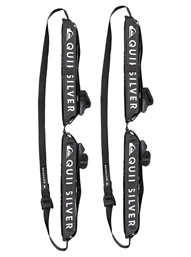 QS Double Rap Rax - Barres de toit souples pour planche de surf