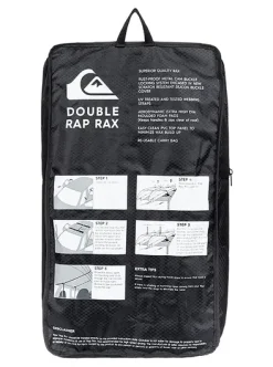 QS Double Rap Rax - Barres de toit souples pour planche de surf