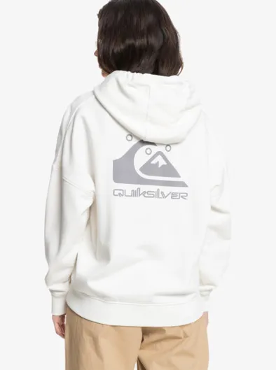 Quiksilver Womens - Sweat à capuche oversize en matière biologique pour Femme