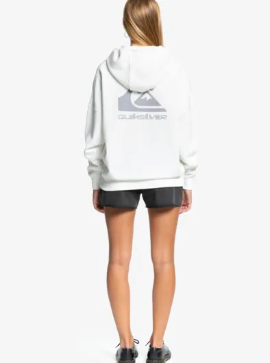Quiksilver Womens - Sweat à capuche oversize en matière biologique pour Femme