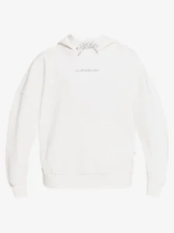 Quiksilver Womens - Sweat à capuche oversize en matière biologique pour Femme