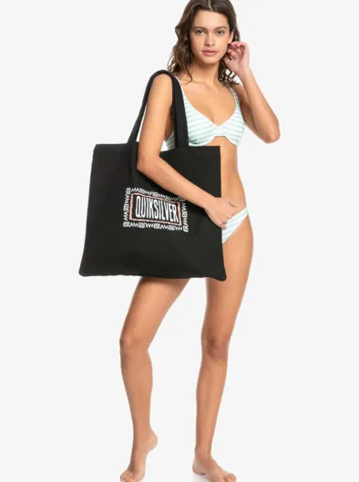 Ribbed All-Over Print - Bas de bikini échancré pour Femme