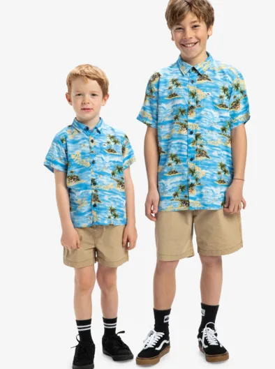 Safe Paradise - Chemise à manches courtes pour Garçon 8-16