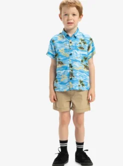 Safe Paradise - Chemise à manches courtes pour Garçon 8-16