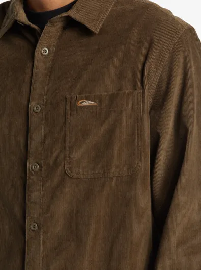 Smoke Trail - Chemise en velours côtelé pour Homme