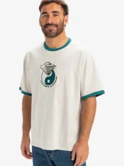 Ticket To The Beach Ringer - T-shirt à manches courtes pour Homme
