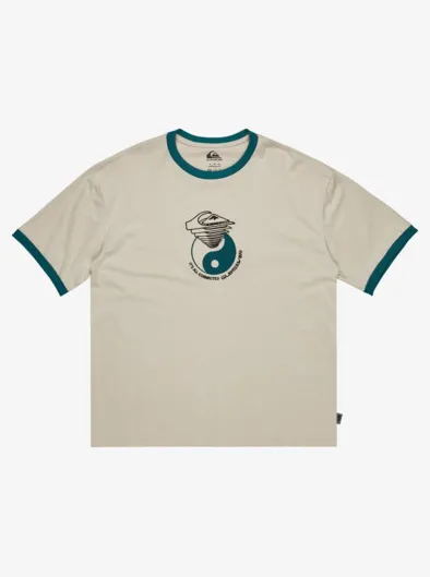 Ticket To The Beach Ringer - T-shirt à manches courtes pour Homme