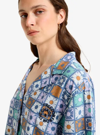Tilebloom - Chemise manches courtes pour Femme